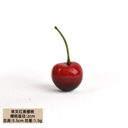 Artificial Foam Cherry Fruit – Home Decor, Shop Display & Photography Prop 20pcs