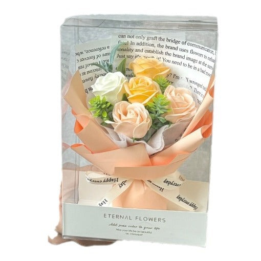 Soap Flower Gift Bouquet Perpetual Flower Simulation Flower