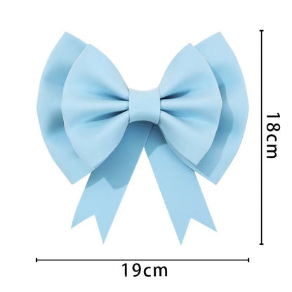 Bow Tie Decoration Holiday Birthday Gift Box Bouquet Sponge Paper Bow Tie Accessory