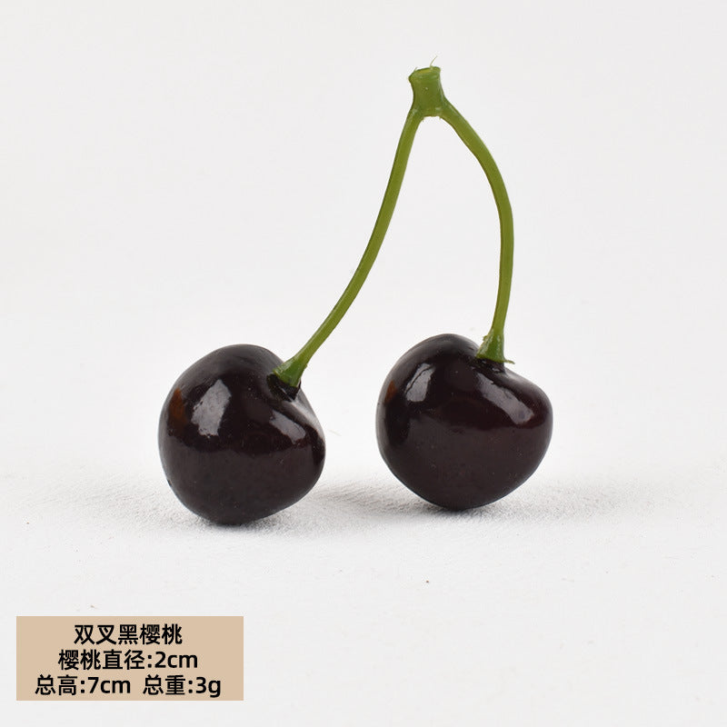 Artificial Foam Cherry Fruit – Home Decor, Shop Display & Photography Prop 20pcs