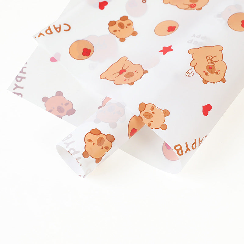 Capybara Wrapping Paper Pack 20 (57x57cm).