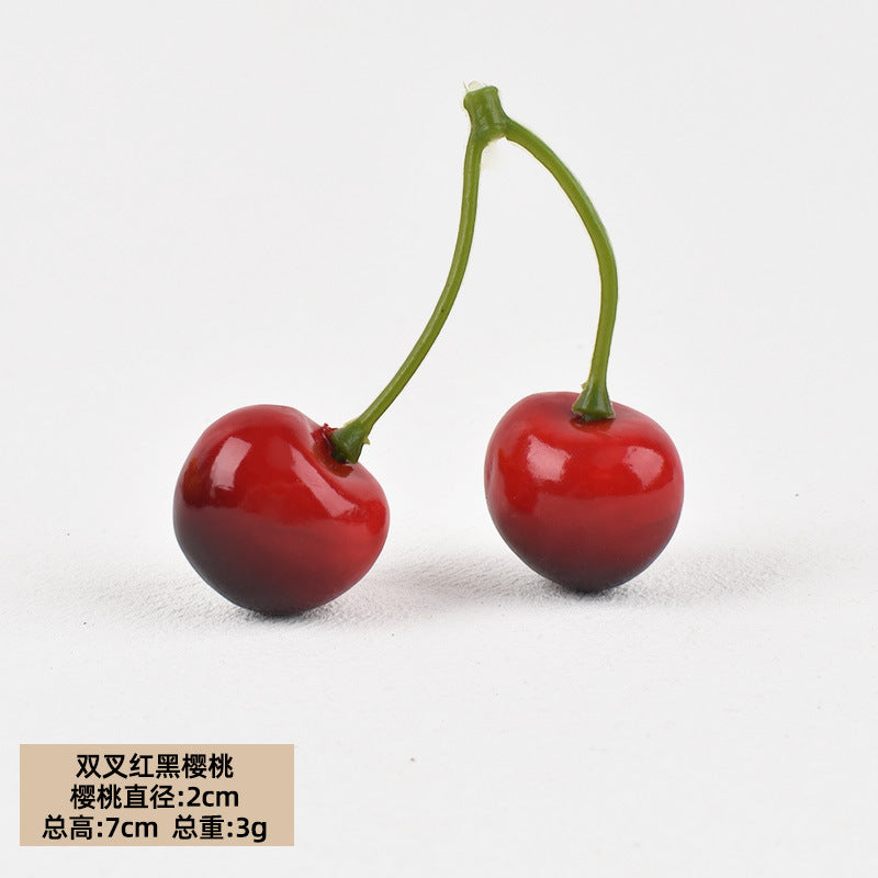 Artificial Foam Cherry Fruit – Home Decor, Shop Display & Photography Prop 20pcs