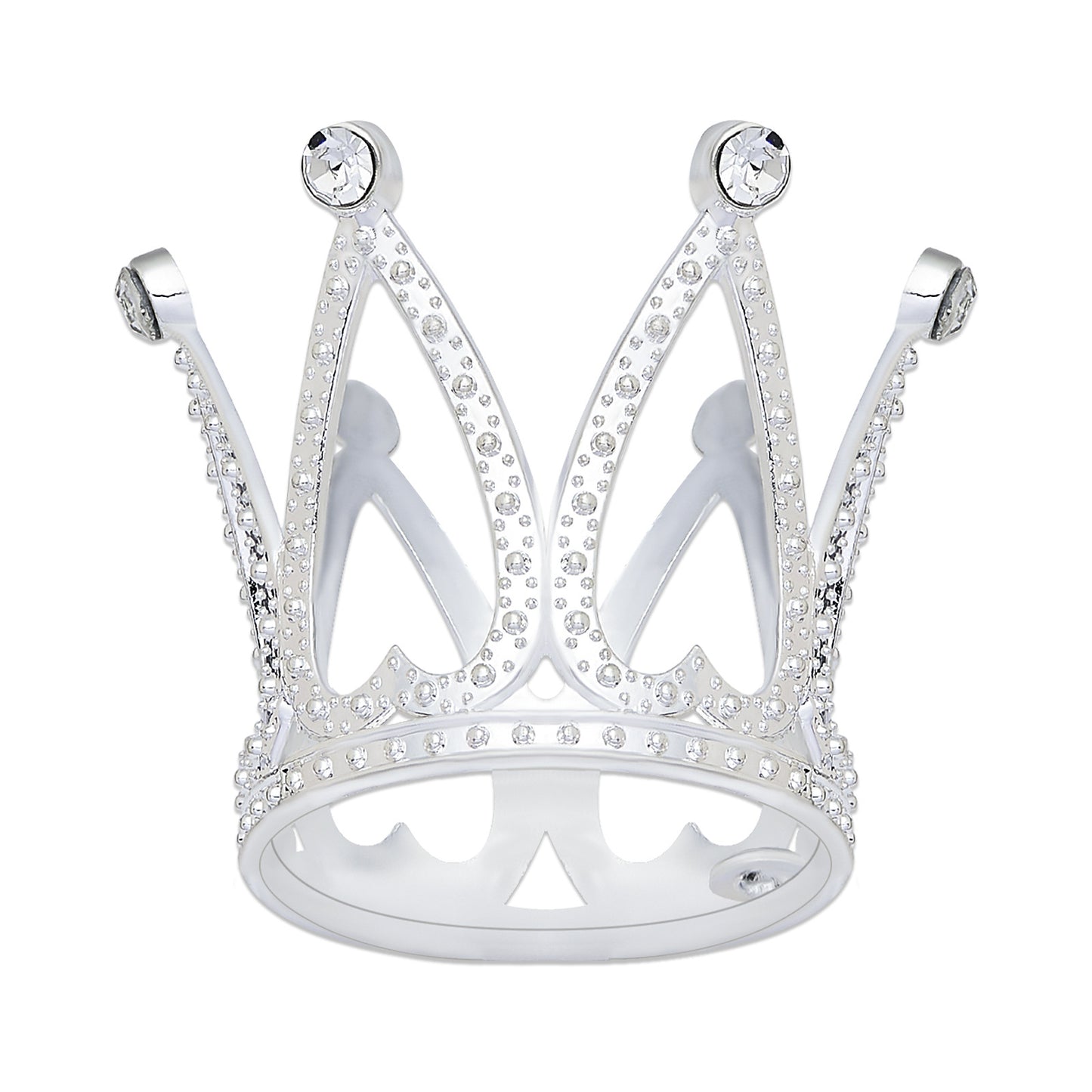 Gold Alloy Crown Cake Topper – Princess Birthday Party Decoration