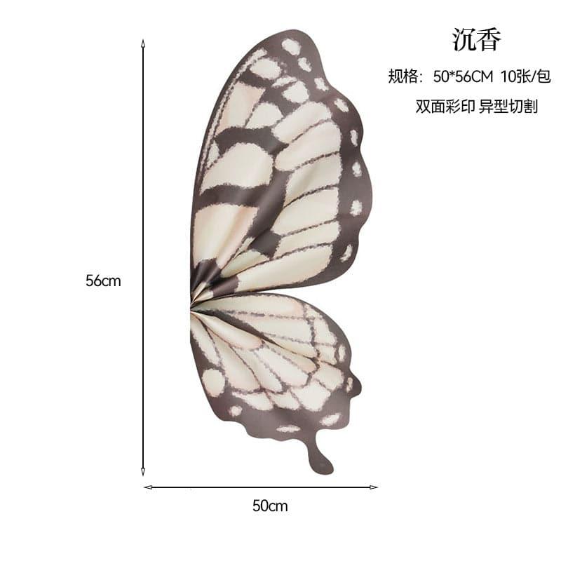 Butterfly Series Wrapping Paper Floral Bouquet Wrapping Paper Waterproof Paper,50*60cm - Huayi Flower Wraps