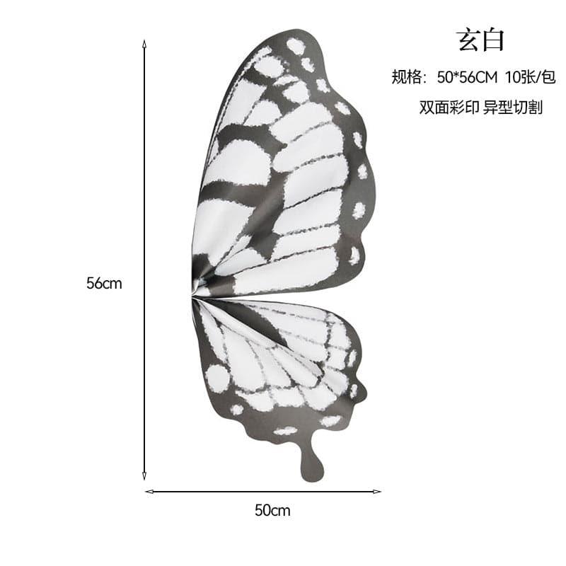 Butterfly Series Wrapping Paper Floral Bouquet Wrapping Paper Waterproof Paper,50*60cm - Huayi Flower Wraps