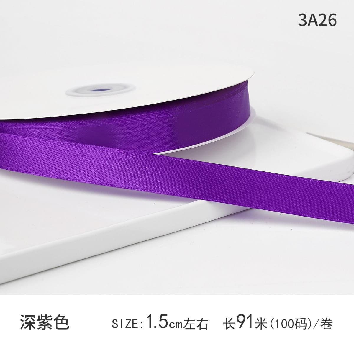 Cake Ribbon Flowers Ribbon Baking Ribbon Colorful Ribbon,1.5cm * 100 yards - Huayi Flower Wraps