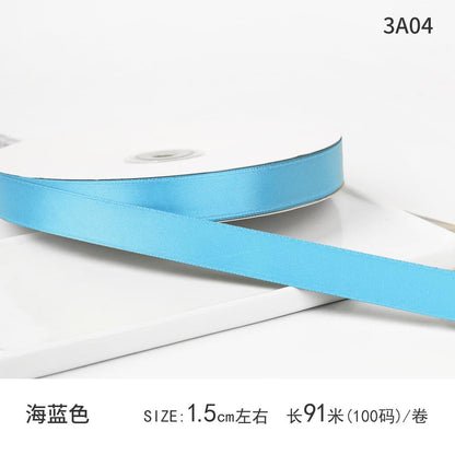 Cake Ribbon Flowers Ribbon Baking Ribbon Colorful Ribbon,1.5cm * 100 yards - Huayi Flower Wraps