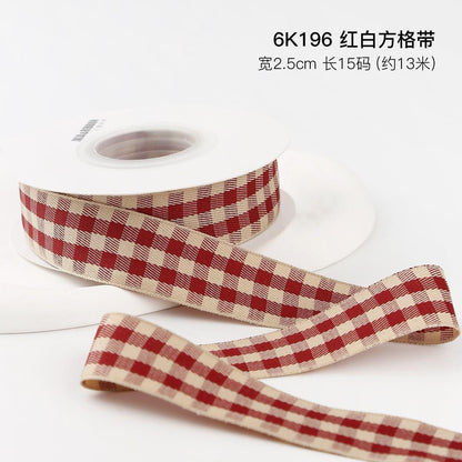 Christmas Gift Ribbon Gift Wrapping Diy Hot Stamping Ribbon - Huayi Flower Wraps