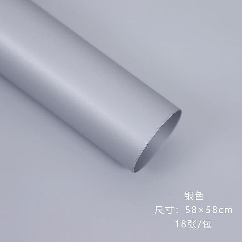 Double Sided Gilded Paper Gilded Eurasian Paper,18 sheets/pack,22.8*22.8 Inch - Huayi Flower Wraps