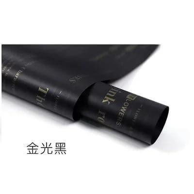 English Newspaper Matte Waterproof Flower Wrapping Paper,22.8*22.8 inch - 20 sheets - Huayi Flower Wraps