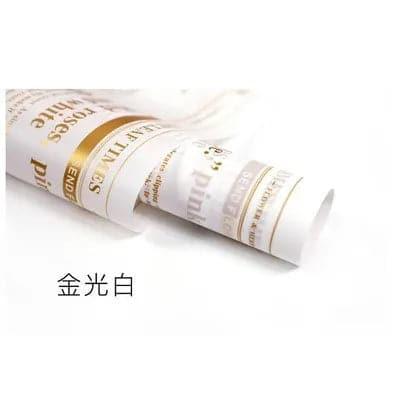 English Newspaper Matte Waterproof Flower Wrapping Paper,22.8*22.8 inch - 20 sheets - Huayi Flower Wraps