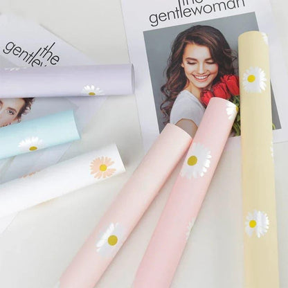 Floral Packaging Waterproof Flower Wrapping Paper 22.8*22.8 inch - 20 sheets - Huayi Flower Wraps