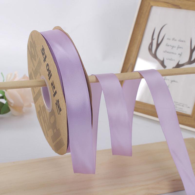 Floral Ribbon Flower Packaging Materials Bouquet Gift Ribbon Cake Baking Ribbon,0.98 inchs 100 Yard - Huayi Flower Wraps