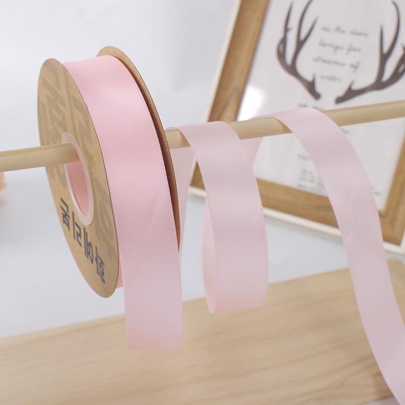 Floral Ribbon Flower Packaging Materials Bouquet Gift Ribbon Cake Baking Ribbon,0.98 inchs 100 Yard - Huayi Flower Wraps