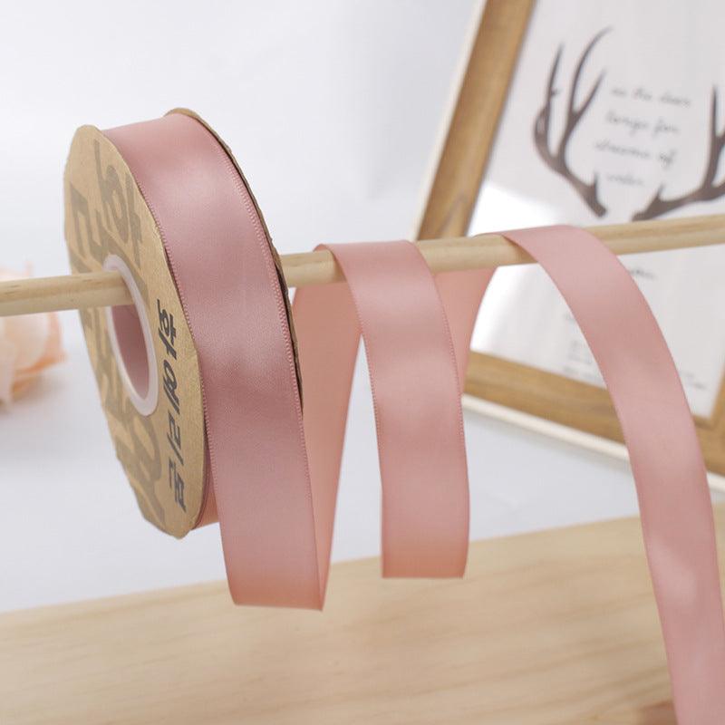 Floral Ribbon Flower Packaging Materials Bouquet Gift Ribbon Cake Baking Ribbon,0.98 inchs 100 Yard - Huayi Flower Wraps