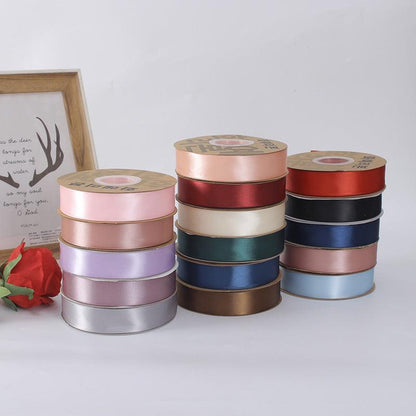 Floral Ribbon Flower Packaging Materials Bouquet Gift Ribbon Cake Baking Ribbon,0.98inch*40 Yards - Huayi Flower Wraps