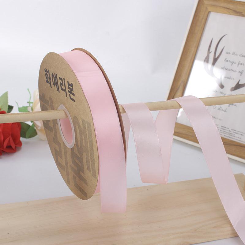 Floral Ribbon Flower Packaging Materials Bouquet Gift Ribbon Cake Baking Ribbon,0.98inch*40 Yards - Huayi Flower Wraps