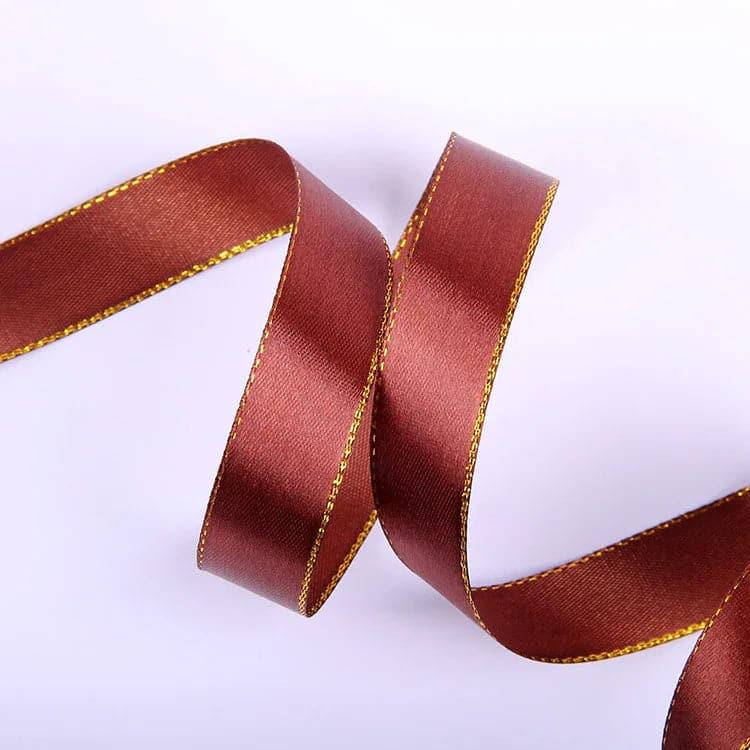 Floral Rose Ribbon Flower Silk Ribbon,1.8cm* 45 yards - Huayi Flower Wraps