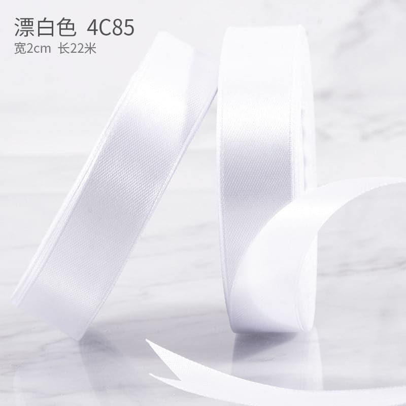 Flower Bouquet Solid Color Straps,0.78 inch*21.8 yards - Huayi Flower Wraps