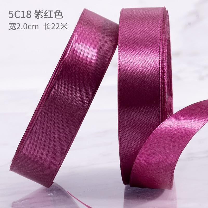 Flower Bouquet Solid Color Straps,0.78 inch*21.8 yards - Huayi Flower Wraps