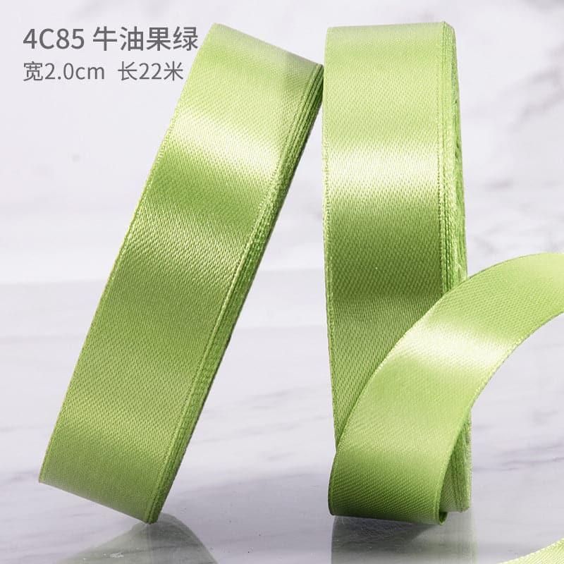 Flower Bouquet Solid Color Straps,0.78 inch*21.8 yards - Huayi Flower Wraps