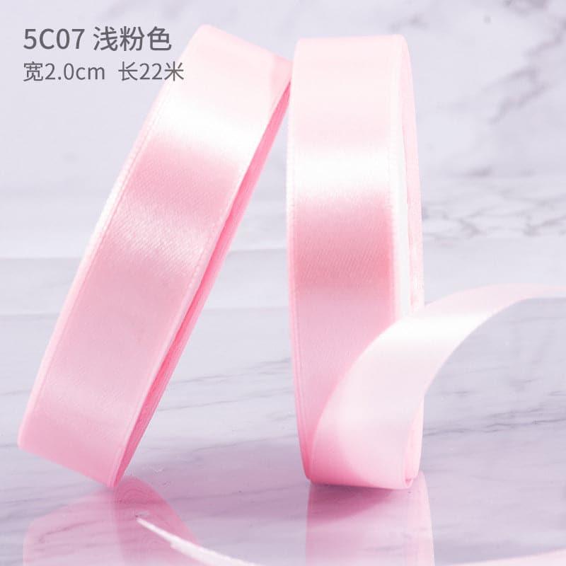 Flower Bouquet Solid Color Straps,0.78 inch*21.8 yards - Huayi Flower Wraps