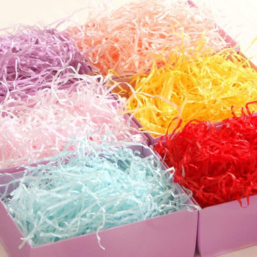 Flower Light String Filling Raffia Gift Box Decoration Birthday Shredded Paper - Huayi Flower Wraps