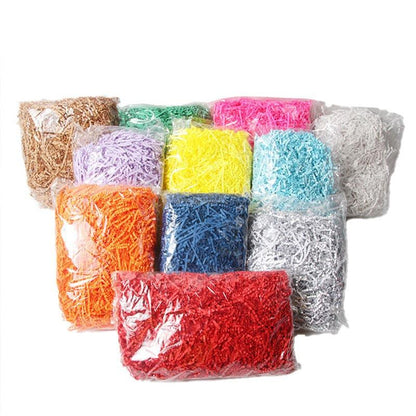 Flower Light String Filling Raffia Gift Box Decoration Birthday Shredded Paper - Huayi Flower Wraps