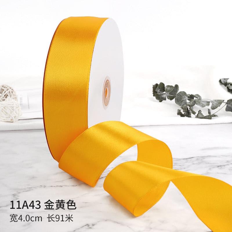 Flower Packaging Materials Floral Ribbon Bouquet Gift Bow Ribbon,1.5 inch * 100yards - Huayi Flower Wraps