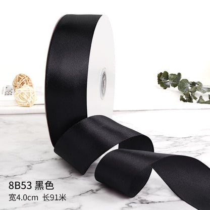 Flower Packaging Materials Floral Ribbon Bouquet Gift Bow Ribbon,1.5 inch * 100yards - Huayi Flower Wraps