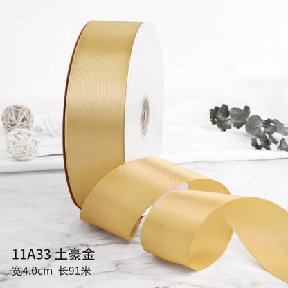 Flower Packaging Materials Floral Ribbon Bouquet Gift Bow Ribbon,1.5 inch * 100yards - Huayi Flower Wraps