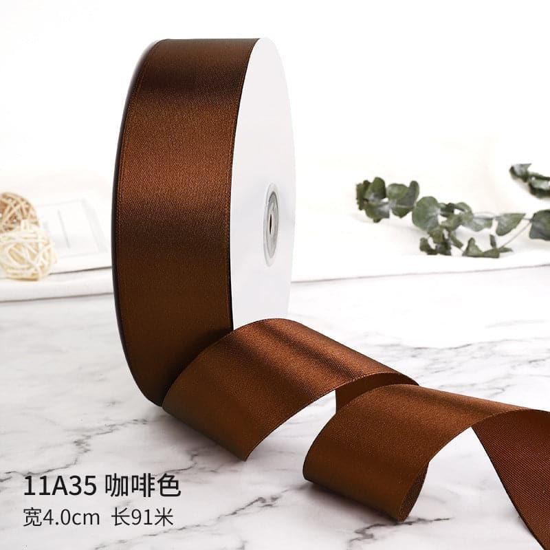 Flower Packaging Materials Floral Ribbon Bouquet Gift Bow Ribbon,1.5 inch * 100yards - Huayi Flower Wraps