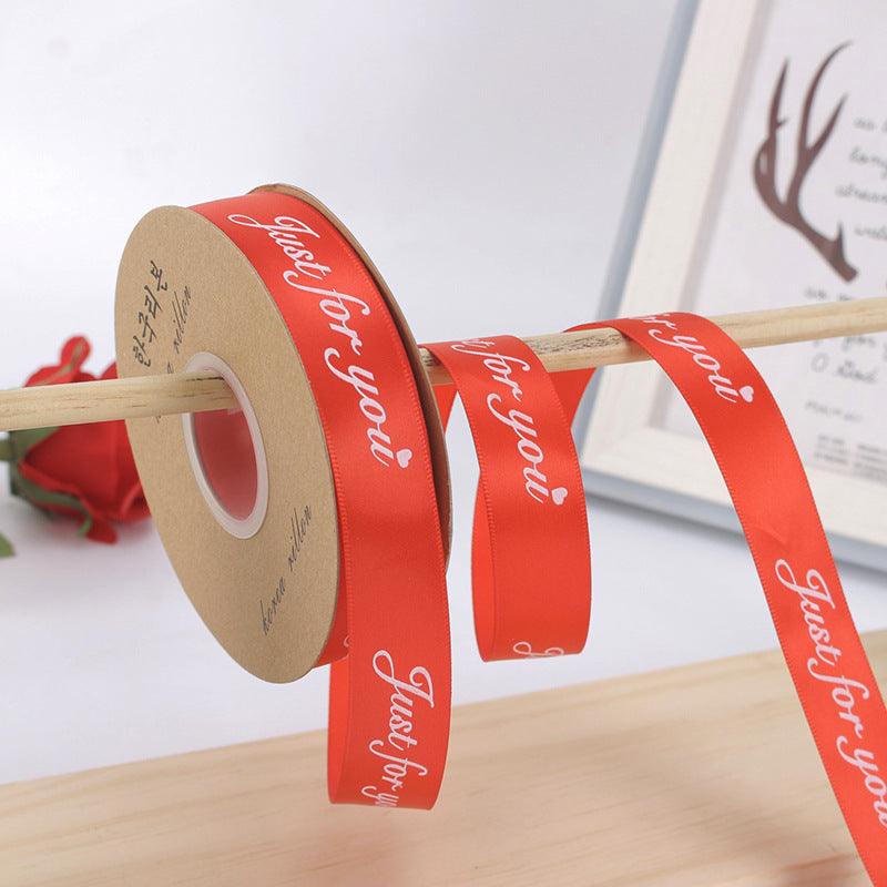 Flower Packaging Materials, Floral Ribbons, Baked Ribbons, 40 Yards - Huayi Flower Wraps