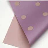 Flower Paper Double Sided Colorful Paper Dots,22.8*22.8 Inch-20 Sheets - Huayi Flower Wraps