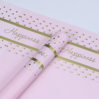 Flower Wrapping Paper Bouquet Waterproof Paper,22.8*22.8 inch - 20 sheets - Huayi Flower Wraps