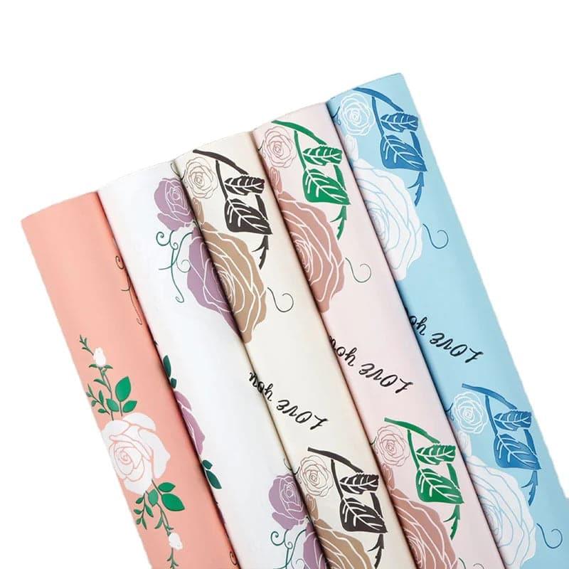 Flowers Paper Wrap Wholesale Luxury Rose Bouquet Wrapping Paper For Flower - Huayi Flower Wraps