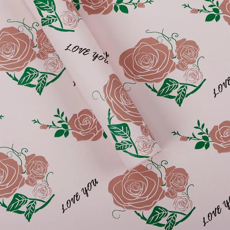 Flowers Paper Wrap Wholesale Luxury Rose Bouquet Wrapping Paper For Flower - Huayi Flower Wraps