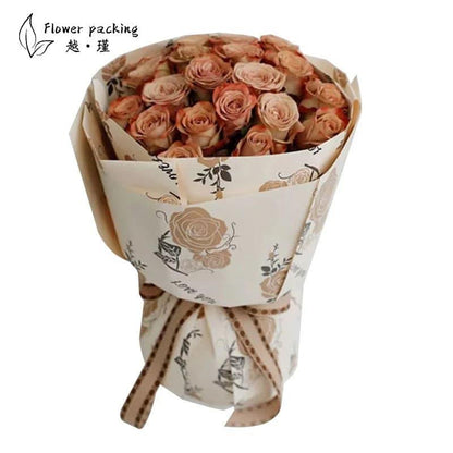 Flowers Paper Wrap Wholesale Luxury Rose Bouquet Wrapping Paper For Flower - Huayi Flower Wraps