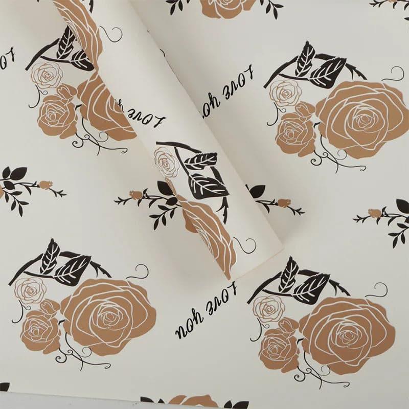 Flowers Paper Wrap Wholesale Luxury Rose Bouquet Wrapping Paper For Flower - Huayi Flower Wraps