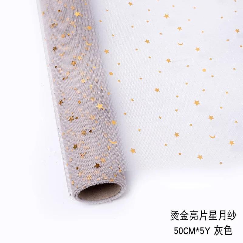 Flowers Wrapping Mesh Roll For Flowers Wrapping,50cm* 5 yard - Huayi Flower Wraps