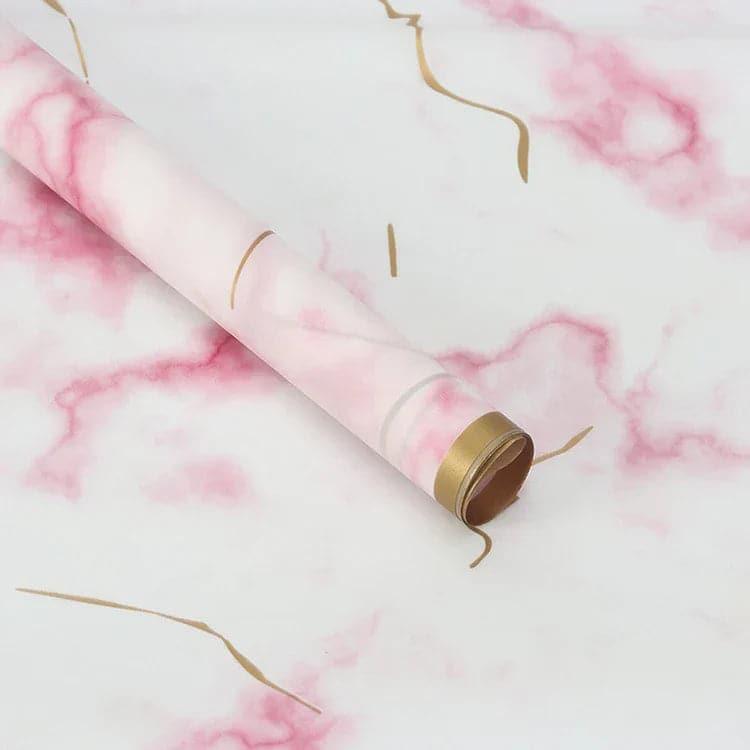 Golden Marble Tissue Wrapping Paper,22.8*22.8 Inch-20 Sheets - Huayi Flower Wraps