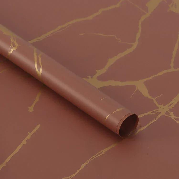 Golden Marble Tissue Wrapping Paper,22.8*22.8 Inch-20 Sheets - Huayi Flower Wraps