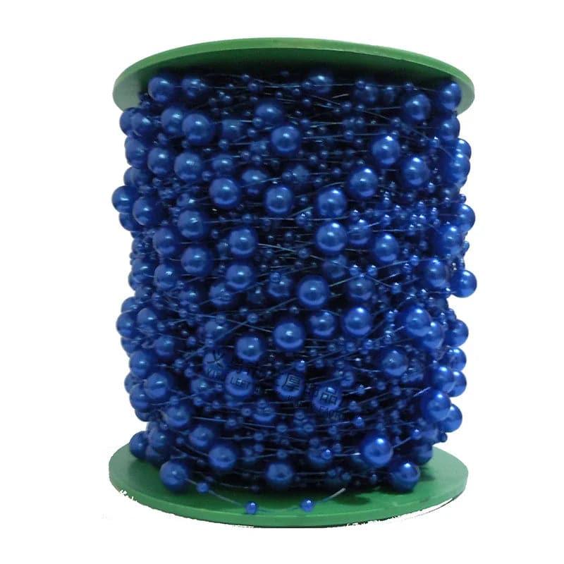 Gypsophila Beaded Fishing Line Connection Bead Chain Plastic Wedding Pearl,60m.