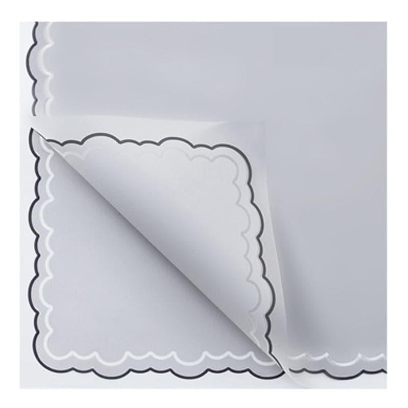 Handkerchief Plain Floral Packaging Paper,22.8*22.8 inch - 20 sheets - Huayi Flower Wraps