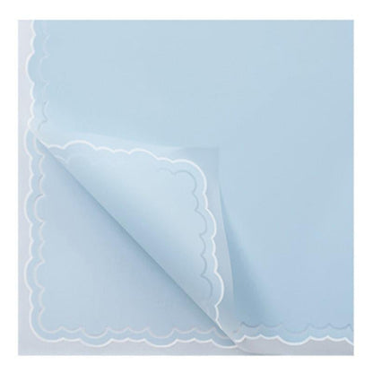 Handkerchief Plain Floral Packaging Paper,22.8*22.8 inch - 20 sheets - Huayi Flower Wraps