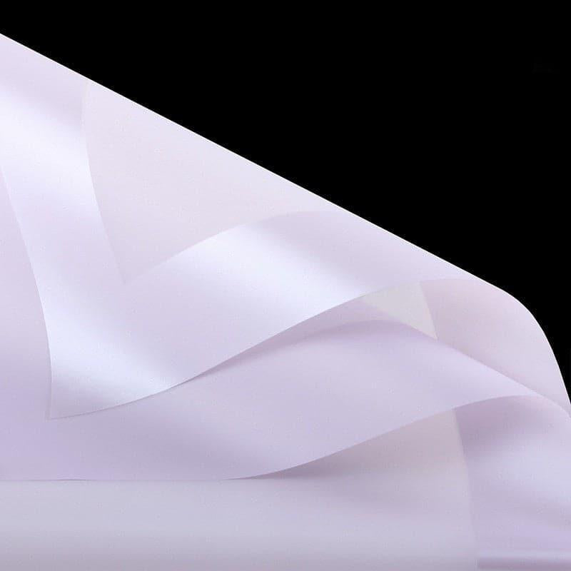 Jelly Film Border Layered Flower Wrapping Paper,22.8*22.8 inch - HUAYI