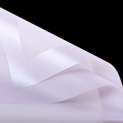 Jelly Film Border Layered Flower Wrapping Paper,22.8*22.8 inch - HUAYI