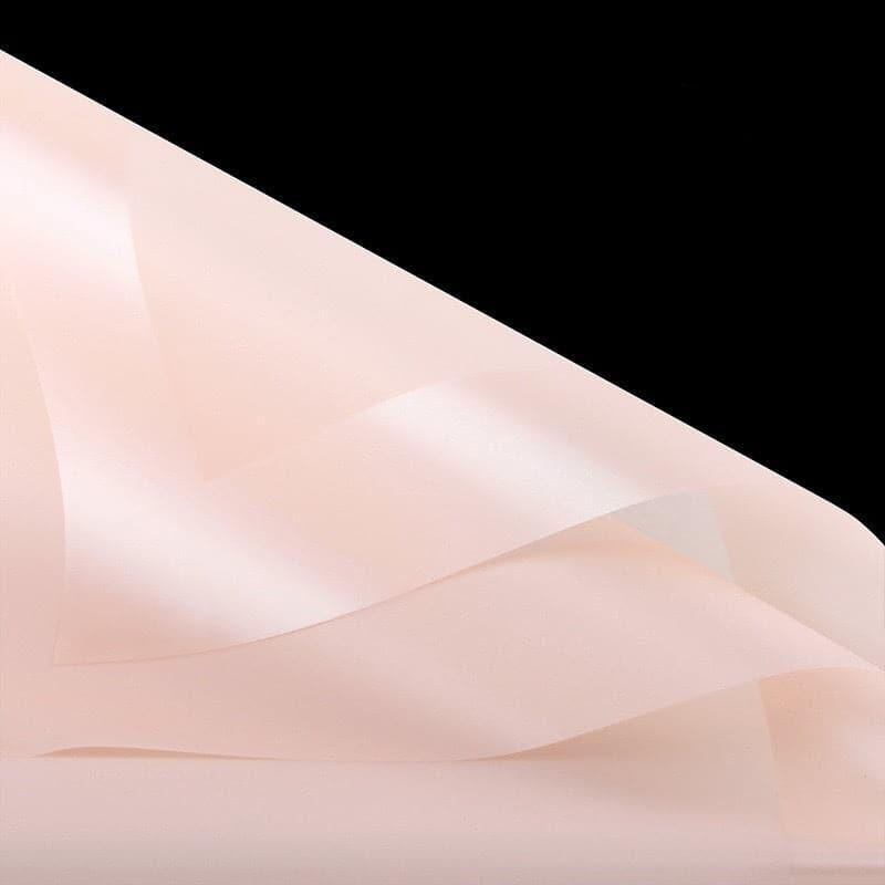 Jelly Film Border Layered Flower Wrapping Paper,22.8*22.8 inch - HUAYI