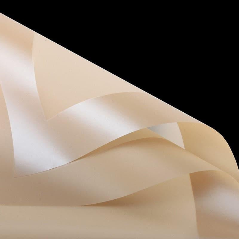 Jelly Film Border Layered Flower Wrapping Paper,22.8*22.8 inch - HUAYI