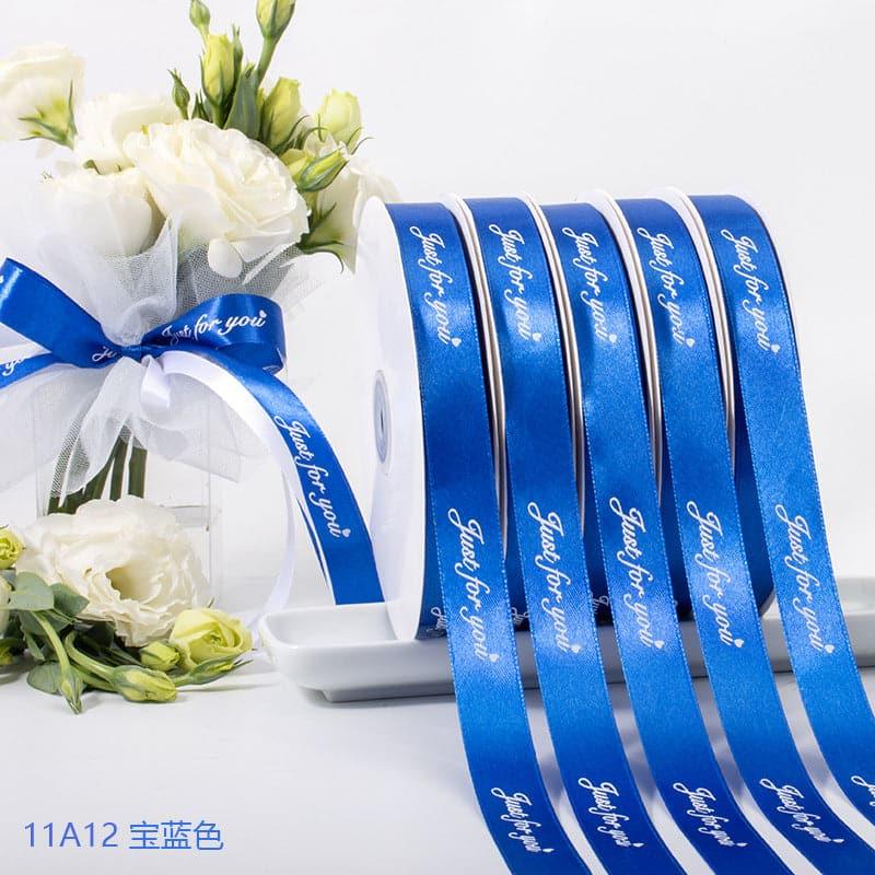 Just For You Alphabet Egg Flower Packaging Ribbon Ribbon,1.5cm 100yard - Huayi Flower Wraps